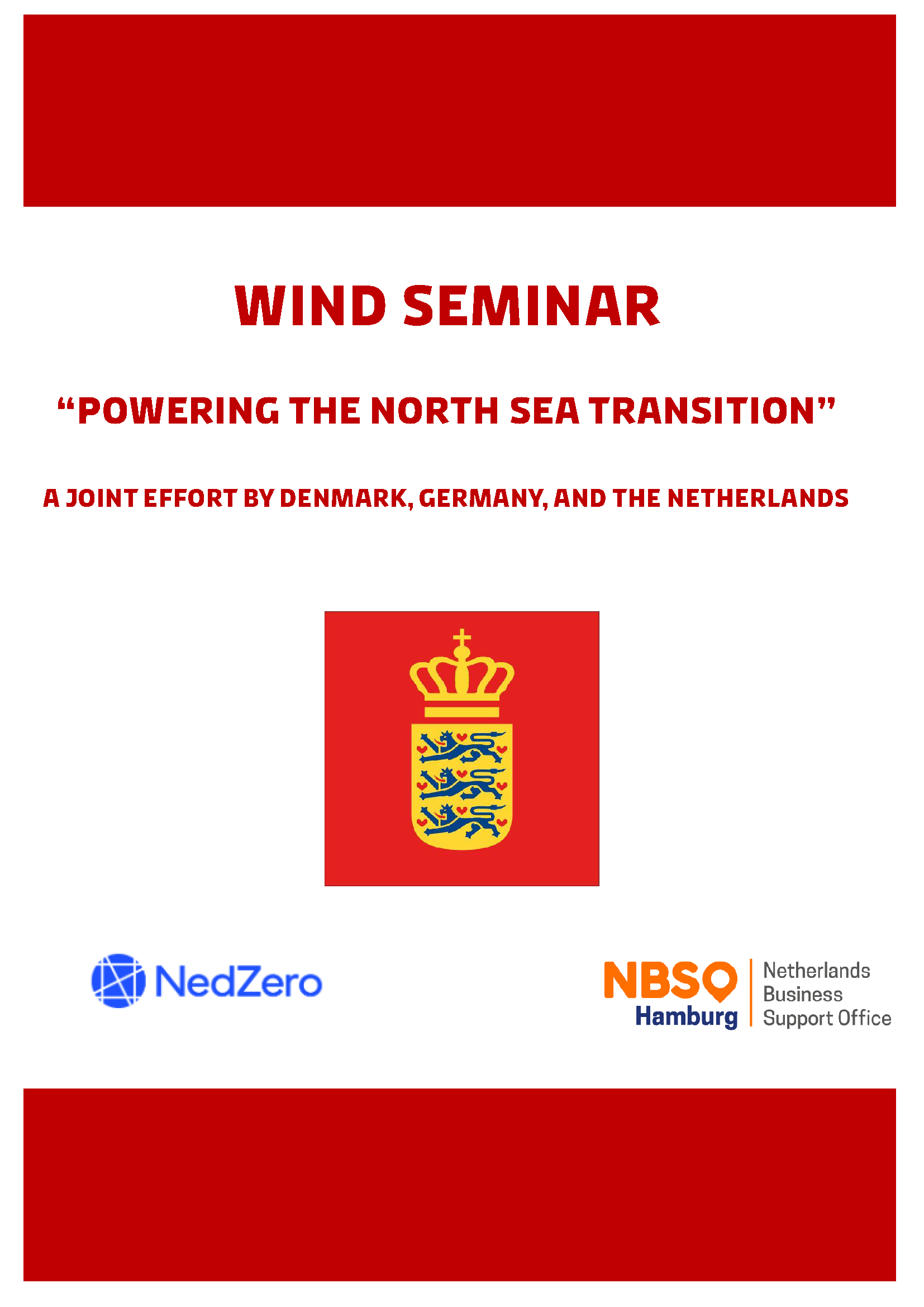 WIND SEMINAR "Powering the North Sea Transition"