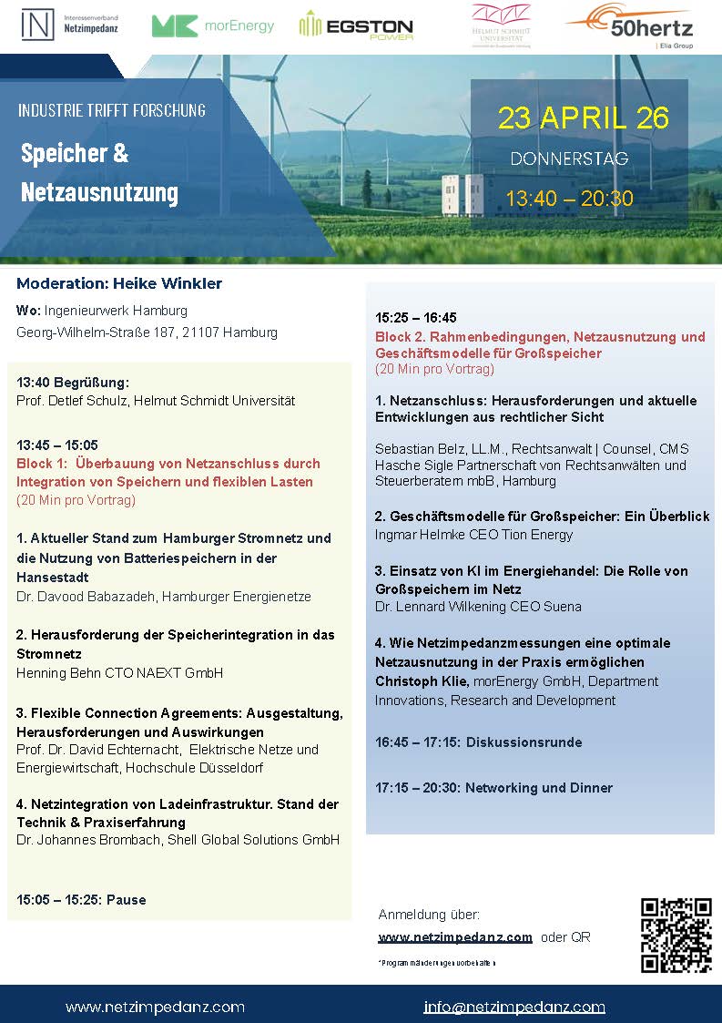 Interessengemeinschaft Netzimpedanz - Conference program